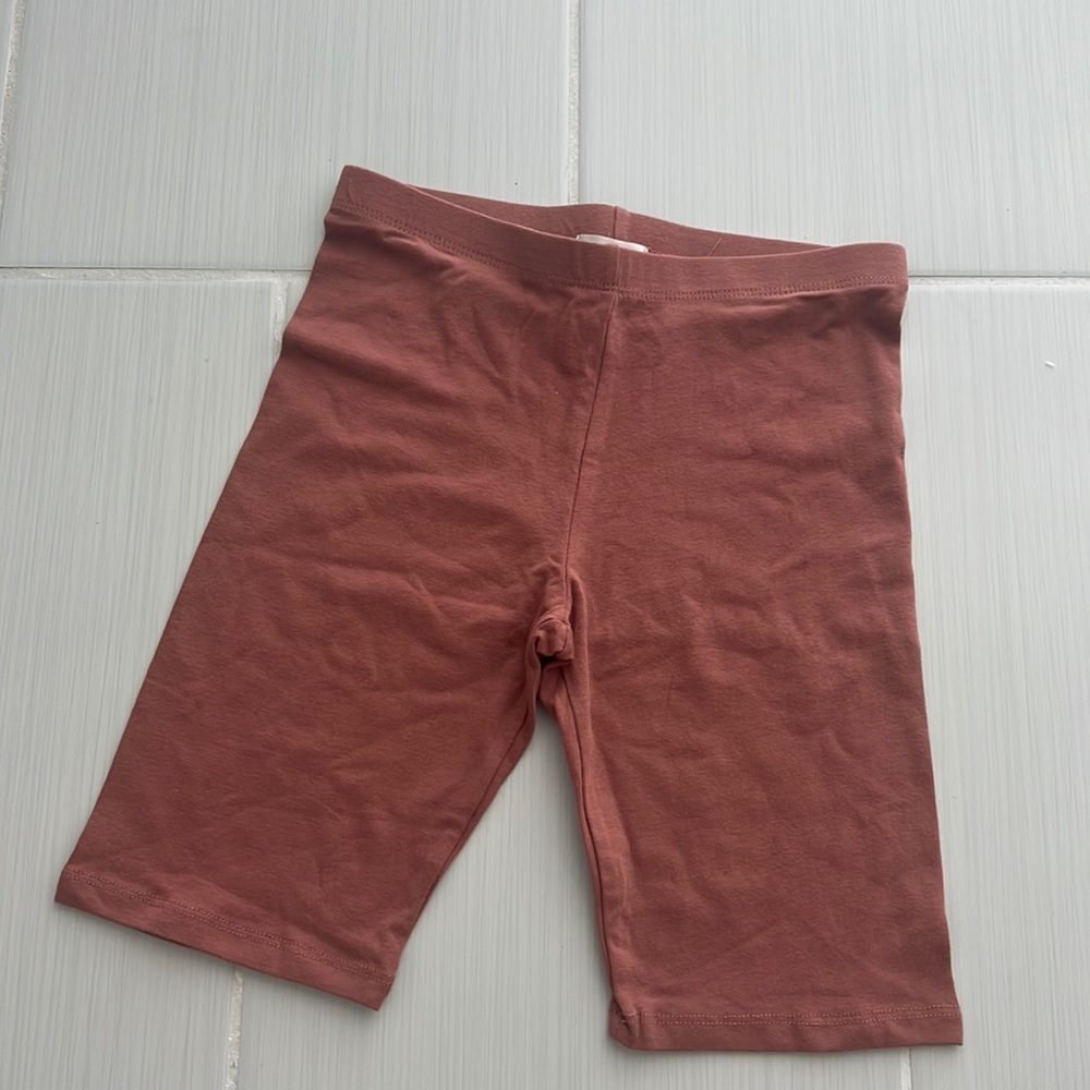 Cotton biker shorts